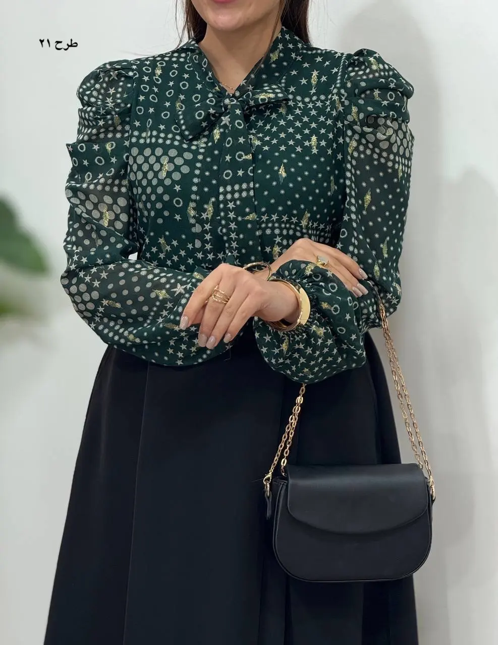 شومیزحریر مجلسی مهلا (کد4394)